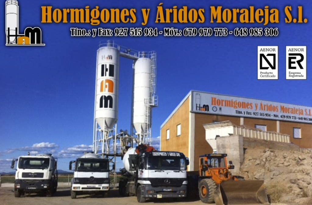 HORMIGONES Y ARIDOS MORALEJA S.L.
