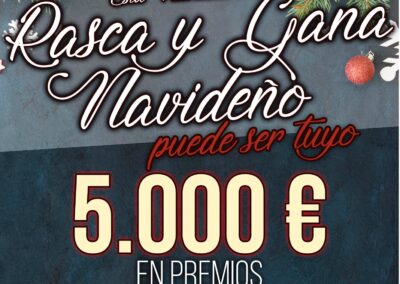 RASCA Y GANA NAVIDEÑO -5000€ EN PREMIOS