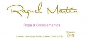 RAQUEL MARTÍN ROPA Y COMPLEMENTOS