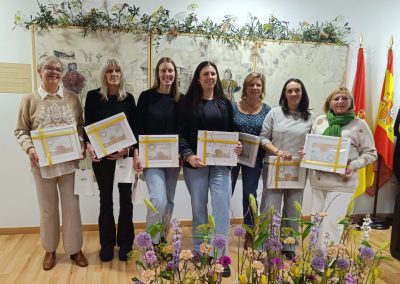 FELICIDADES A MUJERES FLORISTAS DE MORALEJA 2025