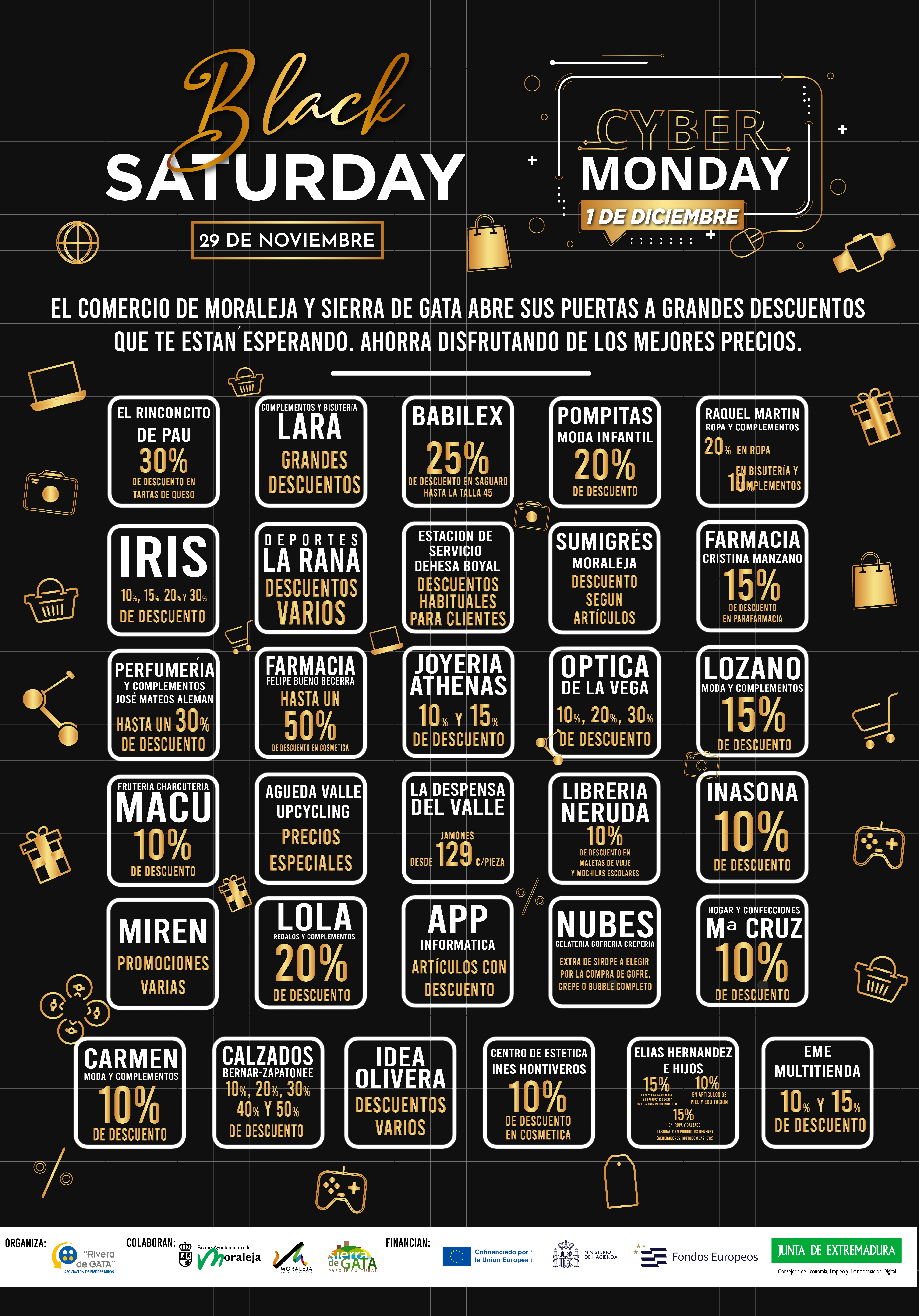 LLEGA LA CAMPAÑA BLAXK SATURDAY / CYBER MONDAY