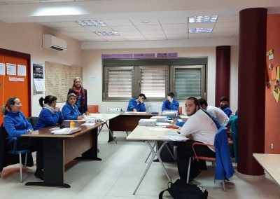 charlas que inspiran y construyen futuro!! Charla de Asociación de Empresarios Rivera de Gata a Escuela Profesional DUal Santa Olalla