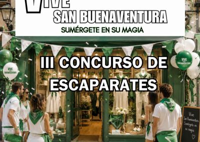 ABIERTO PLAZO DE INSCRIPCIONES AL III CONCURSO DE ESCAPARATES DE SAN BUENAVENTURA